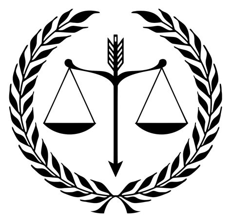 Justice Emblem Public Domain Vectors