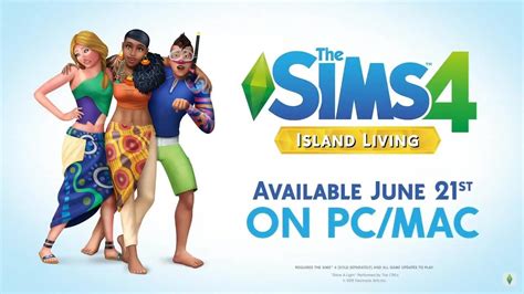 The Sims 4 Island Living Expansion Pack Trailer 1080p 60fps Hd