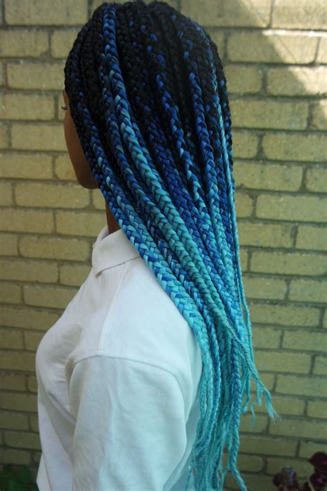 blue ombre hair color ideas  bold trendsetters