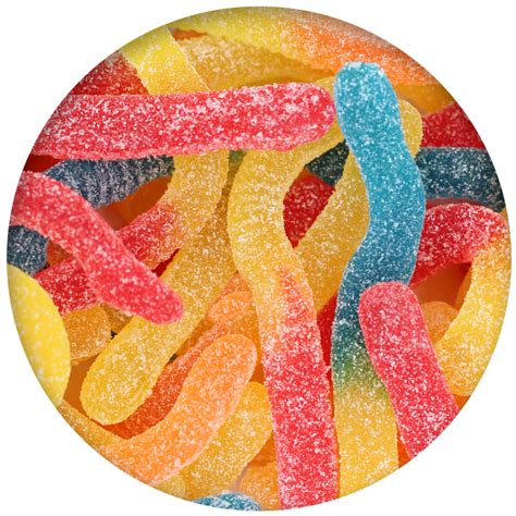 The best brands at the best prices! Neon Gummy Worms - Only Kosher Candy