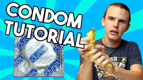 tutorial how to put a condom telegraph