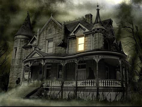 Spooky House Wallpaper Wallpapersafari