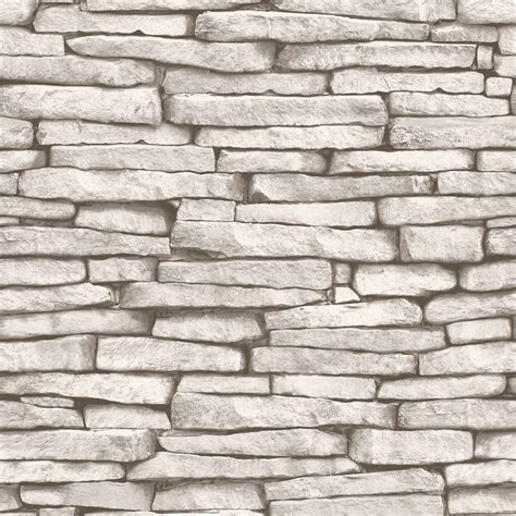 Fine Decor Luxury 10m Effects Wallpaper Stone Brick Wood
