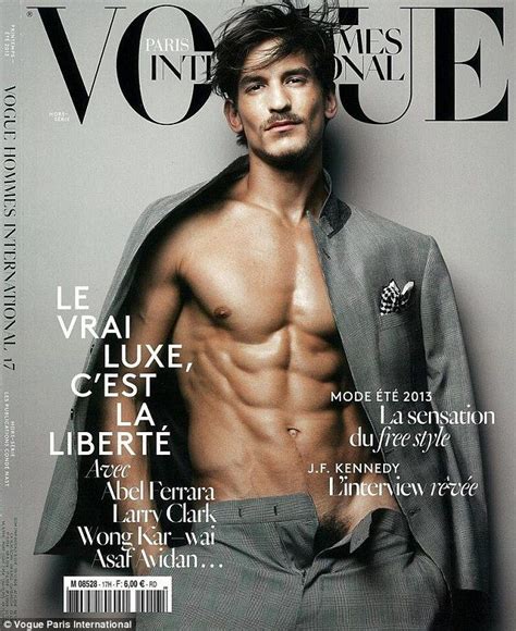 Is It Vogue Or Playboy Male Model Reveals Pubic Hair On Cover Of