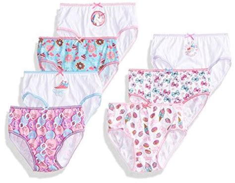 Jojo Siwa Girls Big 7 Pack Jo Bikini Brief Underwear Jojobamulti