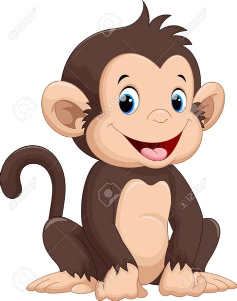 Cute Baby Monkey Clipart At Getdrawings Free Download