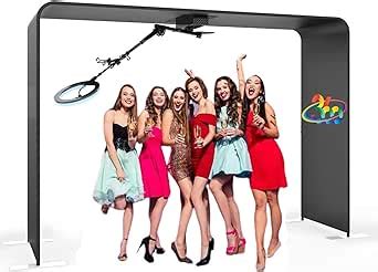 Amazon com ZLPOWER Cabina de fotos superior 360 Selfie Máquina