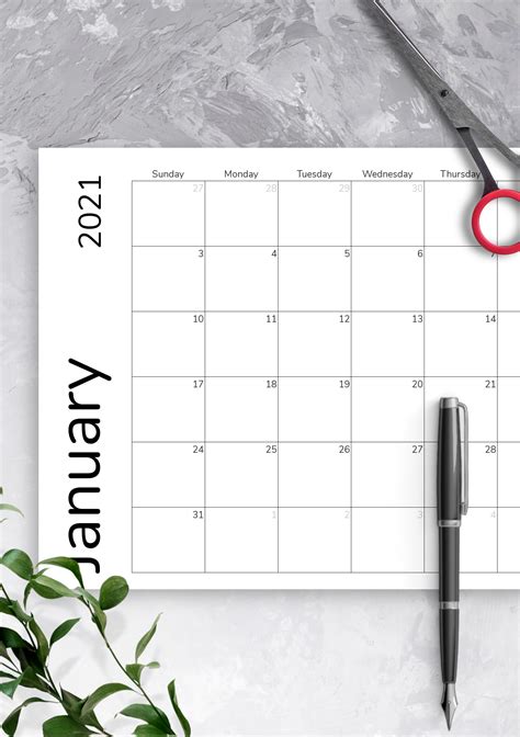 Monthly Calendar Printable Free Pdf Calendar Printables Free Blank