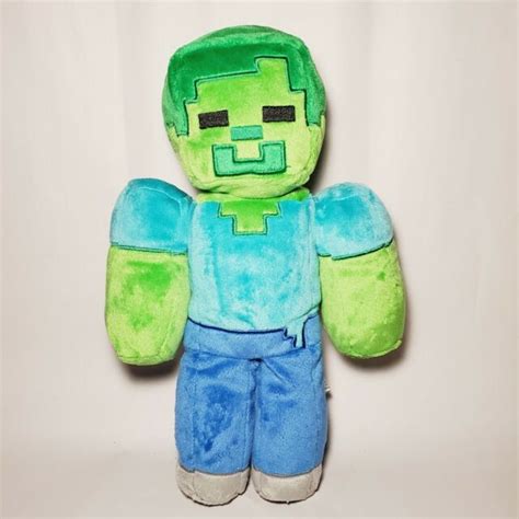 Minecraft Official Green Mojang Jinx Zombie Pigman Stuffed Plush 12