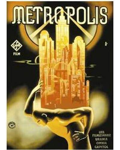 Vintage Artwork Metropolis Art Deco Posters Film Posters Vintage