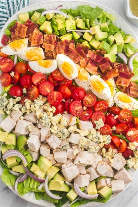 Classic Cobb Salad With Chicken Little Sunny Kitchen