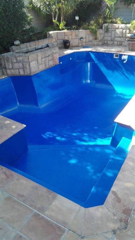 Insl X Waterborne Semi Gloss Acrylic Pool Paint Ocean Blue Gallon