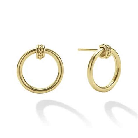 Lagos Meridian Mm Circle Stud Earring Underwoods Jewelers