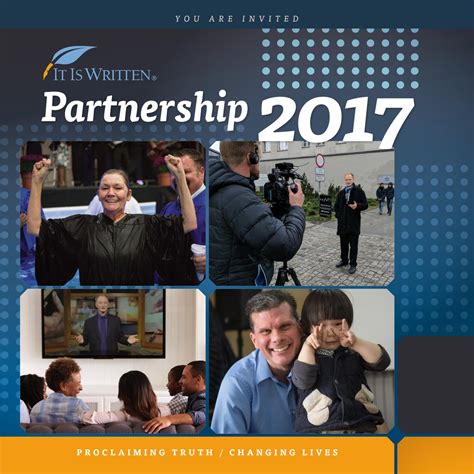 Partnership 2017 Brochure By It Is Written Inc Issuu