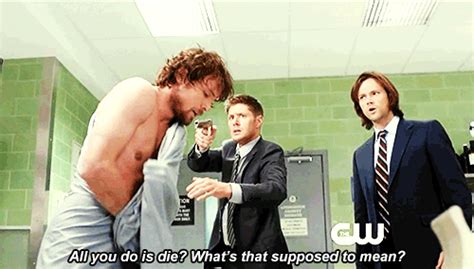 Share the best gifs now >>>. supernatural dean winchester dean spn Remember the Titans 8x16 8.16 firebreathingsquirrels •