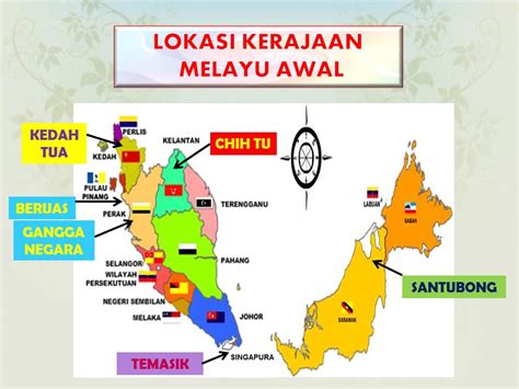 Peta Kerajaan Melayu Awal Kerajaan Alam Melayu Konsep Dann Images And