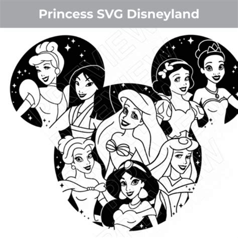 Princess SVG Bundle Master Bundles
