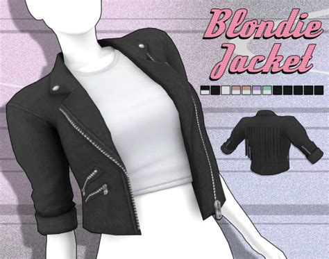 Best Sims 4 Leather Jacket Cc Male Female Fandomspot