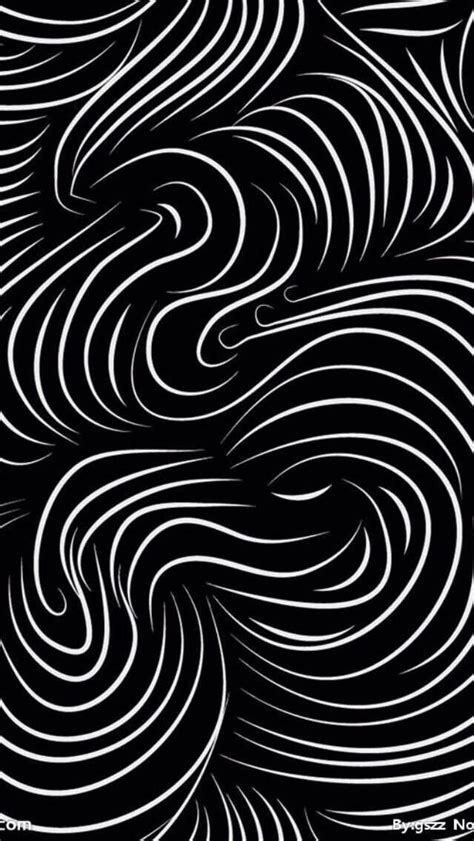 Trippy Black And White Black Wallpaper Trippy Aesthetic Trippy