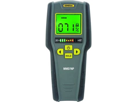 General Tools Mmd7np Non Invasive Moisture Meter With Tricolor Bar