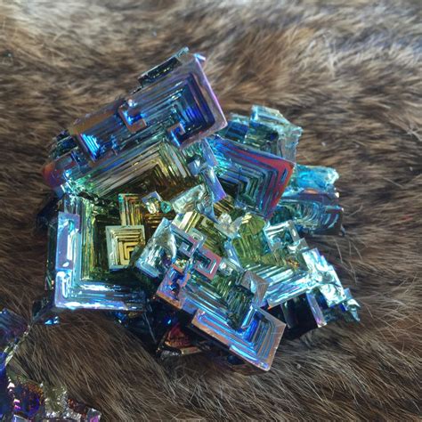 Stones And Minerals Bismuth Crystal Crystals Gems And Minerals
