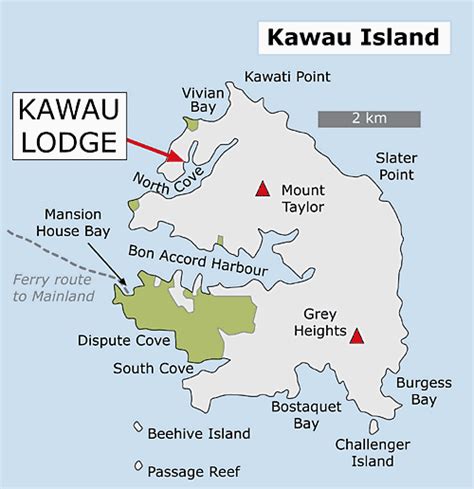 81 127 Kawau Islandmap 