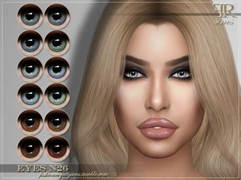 Sims 4 Red Eyes