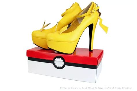 Pokémon Fashion Lança Coleção Especial De Sapatos Pikachu Para Mulheres