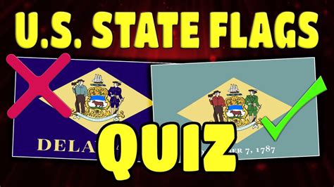 Us States Flags Quiz Guess The Flag Game Youtube