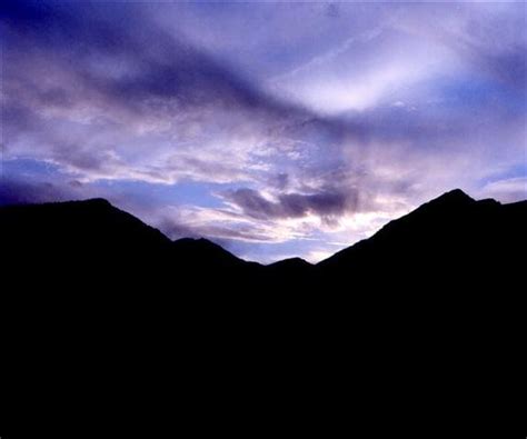 Mountain Sunset Silhouette Photo Rocky Mountains Sky By Dwknyphoto