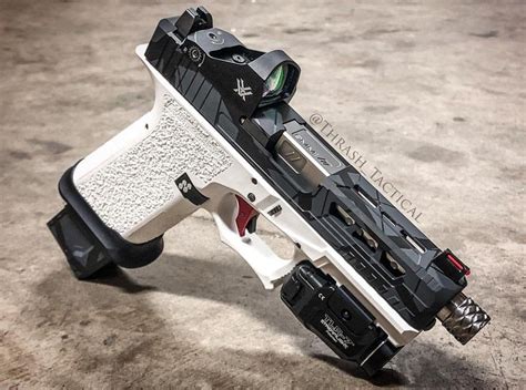 Polymer 80 Compact White And Black Can Be A Killer Combo Custom Glock