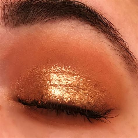 Warm Toned Metallic Copper Eyeshadow Look Using The Colourpop Shes Got