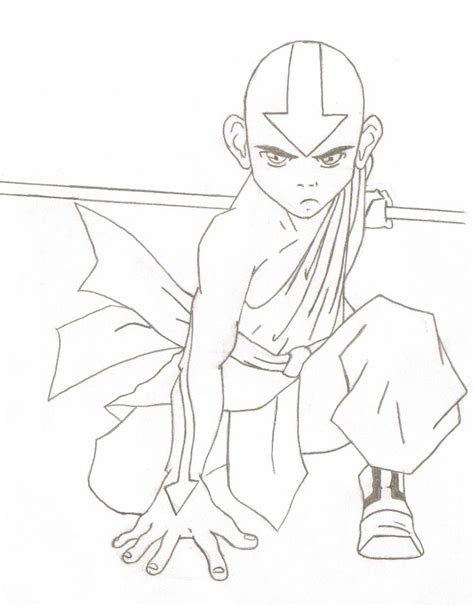 Avatar Aang By J Mac09 On Deviantart