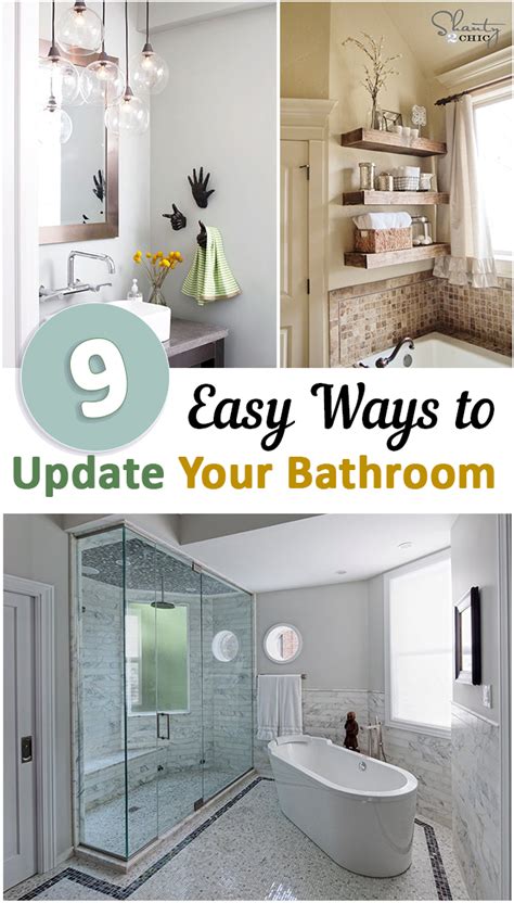 9 Easy Ways To Update Your Bathroom Sunlit Spaces