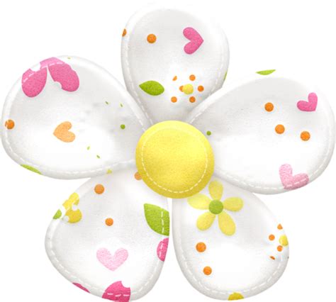 Flowers And Buttons Of The Spring Easter Clip Art Oh My Fiesta In
