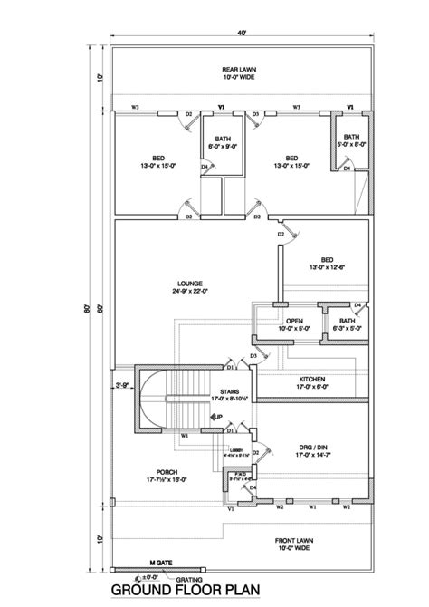 Make Autocad 2dfloor Plan Pdf Or Image  To Autocad By Kamraanhayat