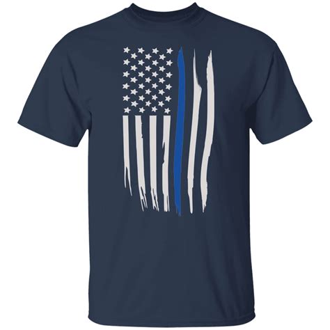 Thin Blue Line American Flag Blue Collar Pride