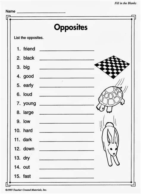 15 Free English Worksheets For Kids To Practice Vrogue
