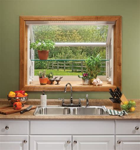 Icon Of How To Decorate Garden Windows For Kitchens So That The Windows