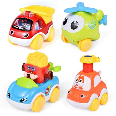 Press And Go Car Go Go Smart Wheels Starter Pack Baby Toy Cars