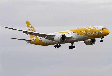 Scoot Airlines Fleet Boeing 787 9 Dreamliner Details And Pictures