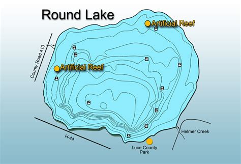 Curtis Michigan And The Manistique Lakes Area Maps