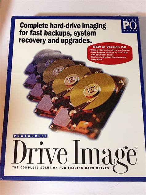Powerquest Drive Image Version 20 Windows 95 3x Nt