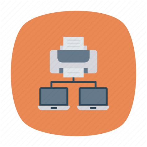 Connect Connection Network Printer Icon