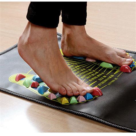 Foot reflexology has gained popularity over the years thanks to the many benefits for providing relief from various medical conditions. Foot Reflexology Massage Mat - TrendBaron.com