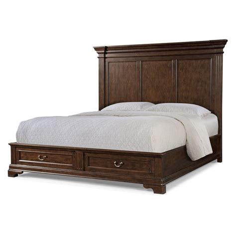 Fine bedroom furniture are stylish and elegant and their unbelievable deals will make your jaw the. Cresent Fine Furniture Provence Storage Panel Bed, Size ...