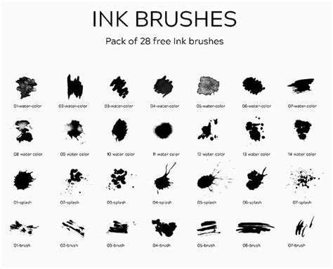 50 Free Photoshop Brushes To Download Now Web Marketing Tips