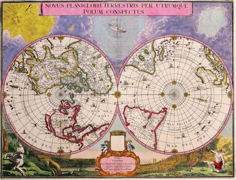 Laminas Para Decoupage 3 Mapa De La Tierra Mapas Antiguos Y Mapas