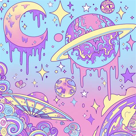 🔴eliana🔴 On Twitter Galaxy Drawings Pastel Galaxy Goth Wallpaper