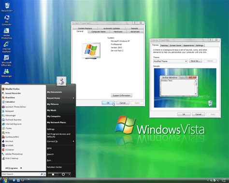Windows Vista Theme For Windows Xp Download Free Themsbonti